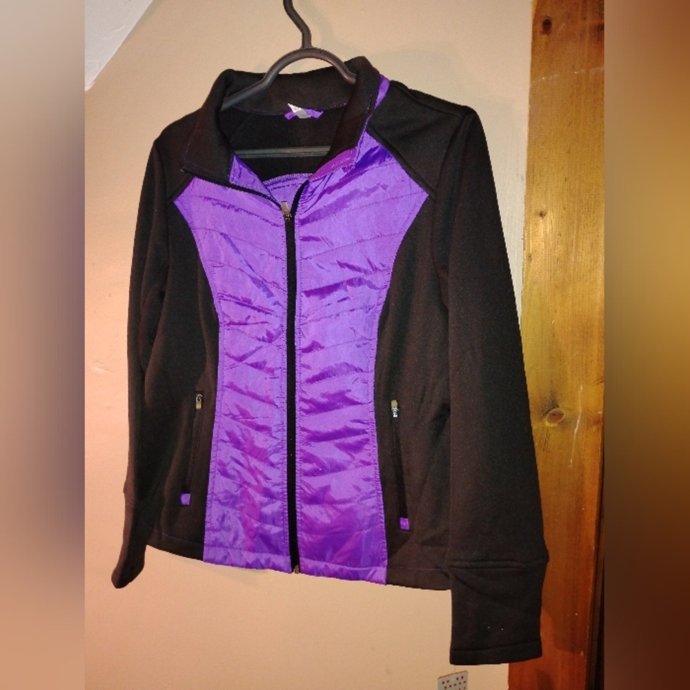 Exertek Purple Womens Athletic Jacket Size L BrandNew W/Tags
